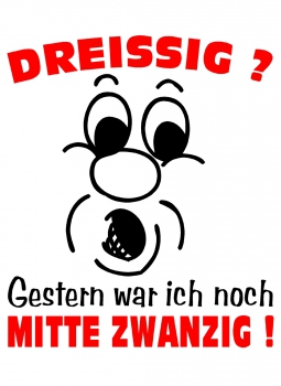 30 jahre alt, 50 jahre alt