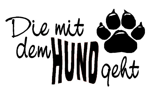 IKS24 SoftshellJacke "Die mit dem Hund geht"